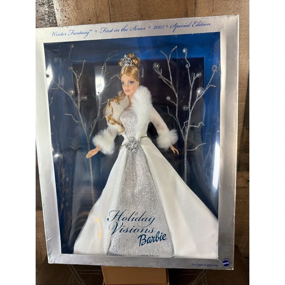 barbie doll winter dress Mattel | Toys | 203 Vintage Fantasy Holiday Visions St Series Special Ed Size:CHILD-3XS-6-12 Months-FAMILY My Mom In Her A stunning way to jacket lehengas